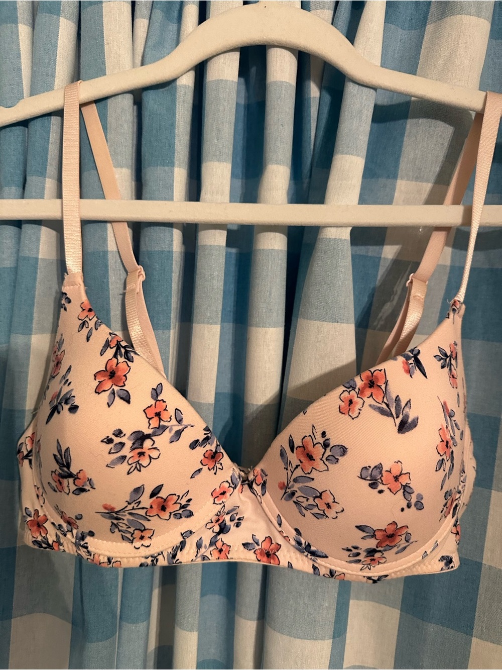 Laura Ashley Light Pink Floral T-Shirt Bra